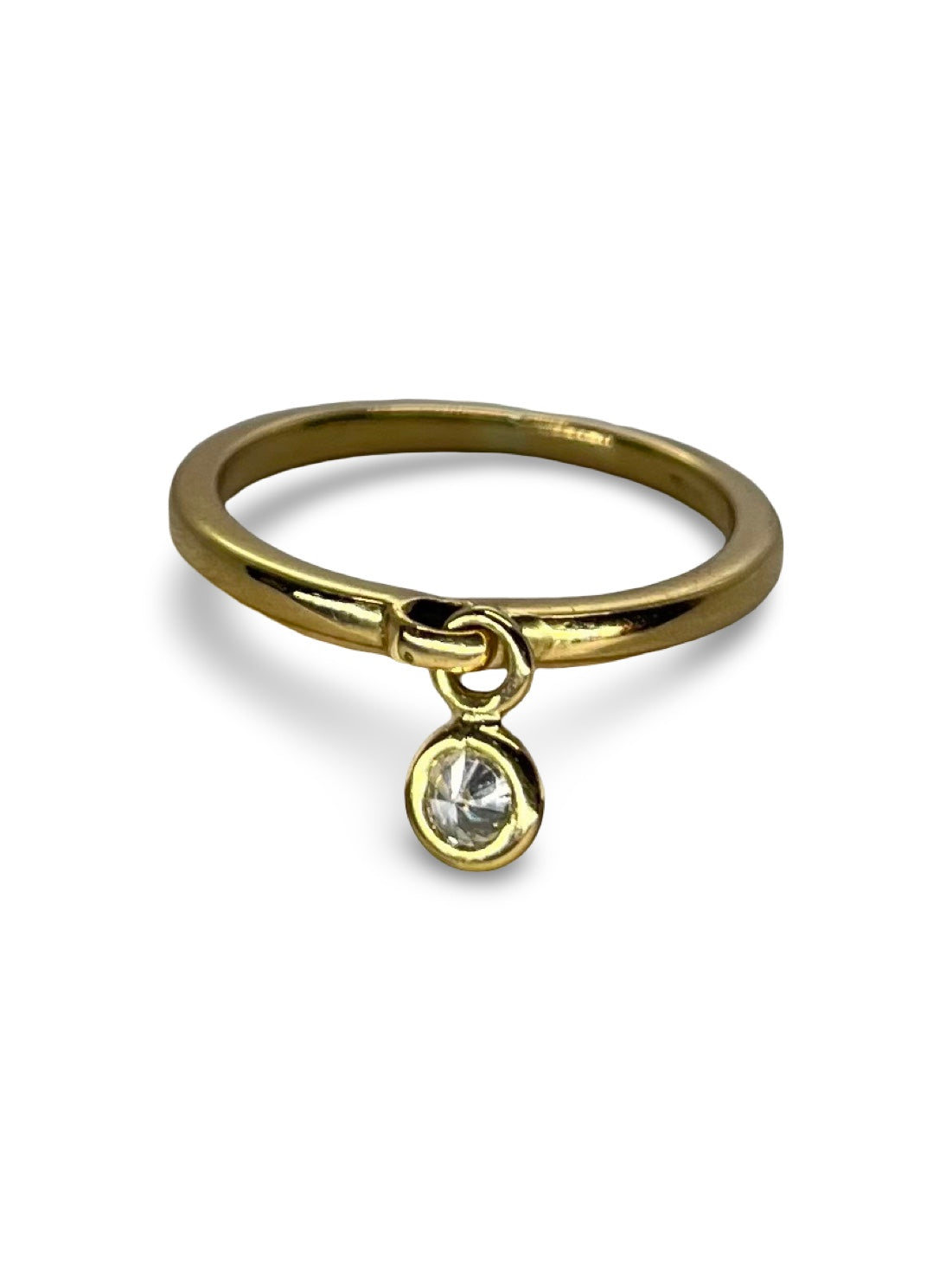 Bague Dior Coquines en or jaune, délicatement ornée d’un diamant scintillant. Un bijou raffiné signé Dior, alliant élégance contemporaine et charme intemporel. Cette création précieuse incarne la féminité et le savoir-faire joaillier de la maison, idéale pour offrir ou se faire plaisir avec style.