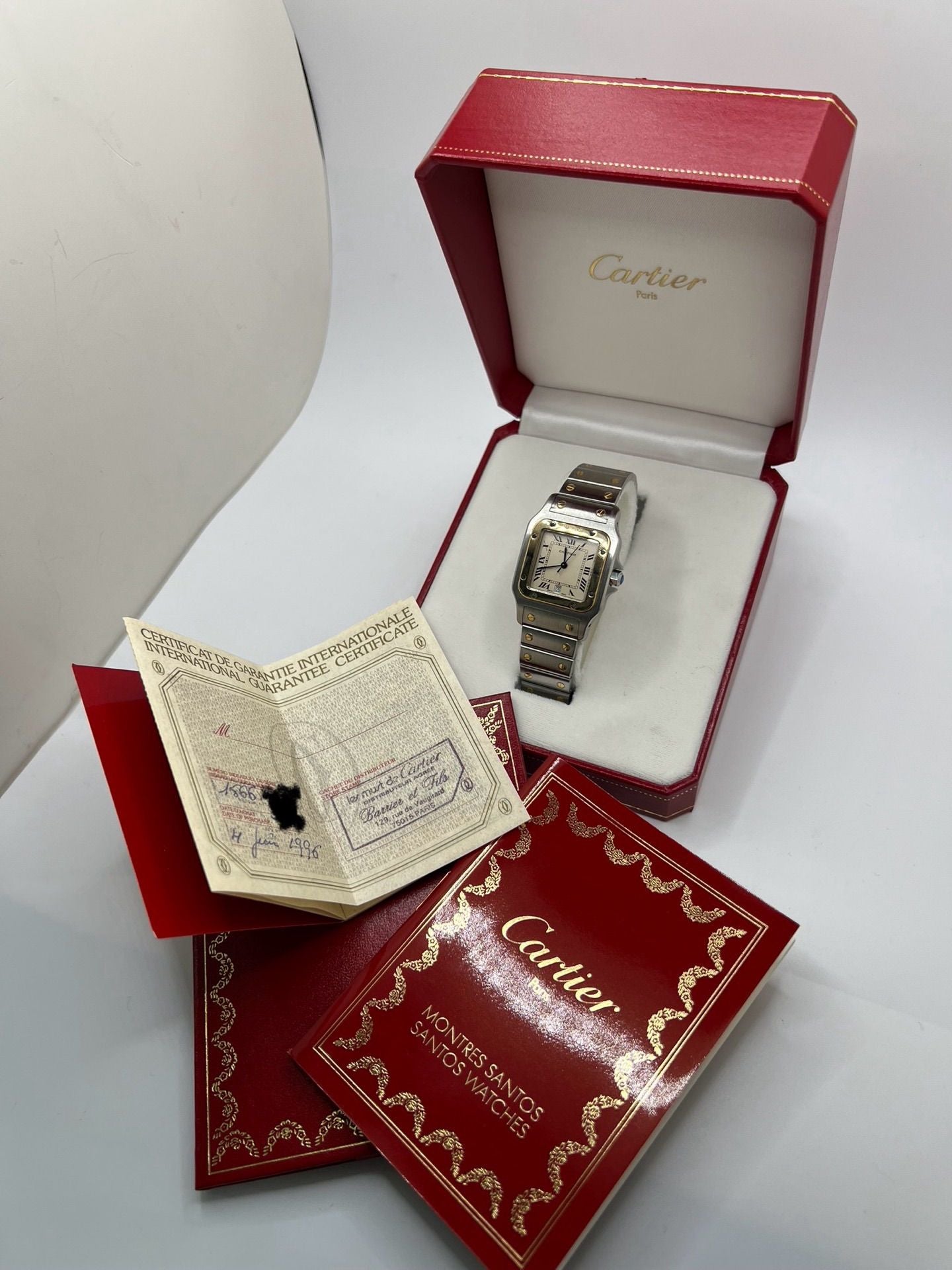 Cartier Santos Galbée 1566