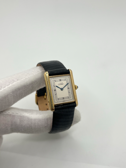 Cartier Tank Must Vermeil Grand Modèle