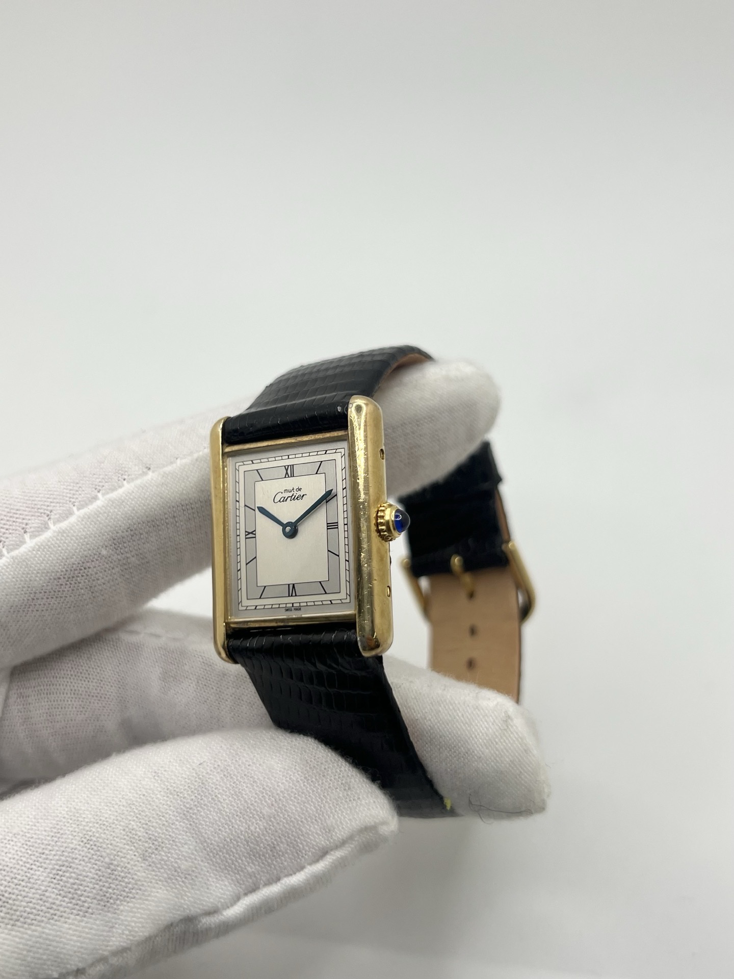 Cartier Tank Must Vermeil Grand Modèle