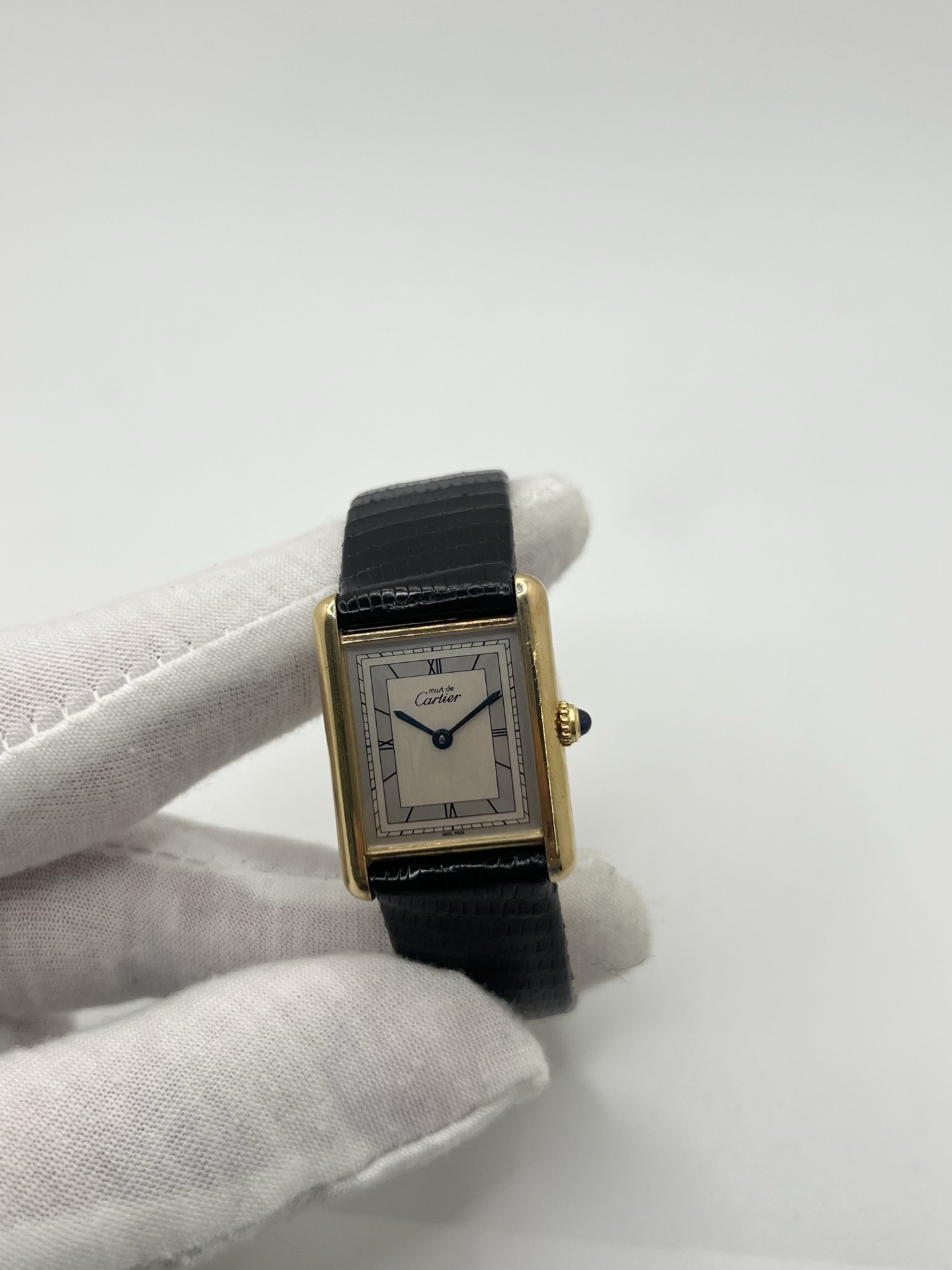 Cartier Tank Must Vermeil Grand Modèle