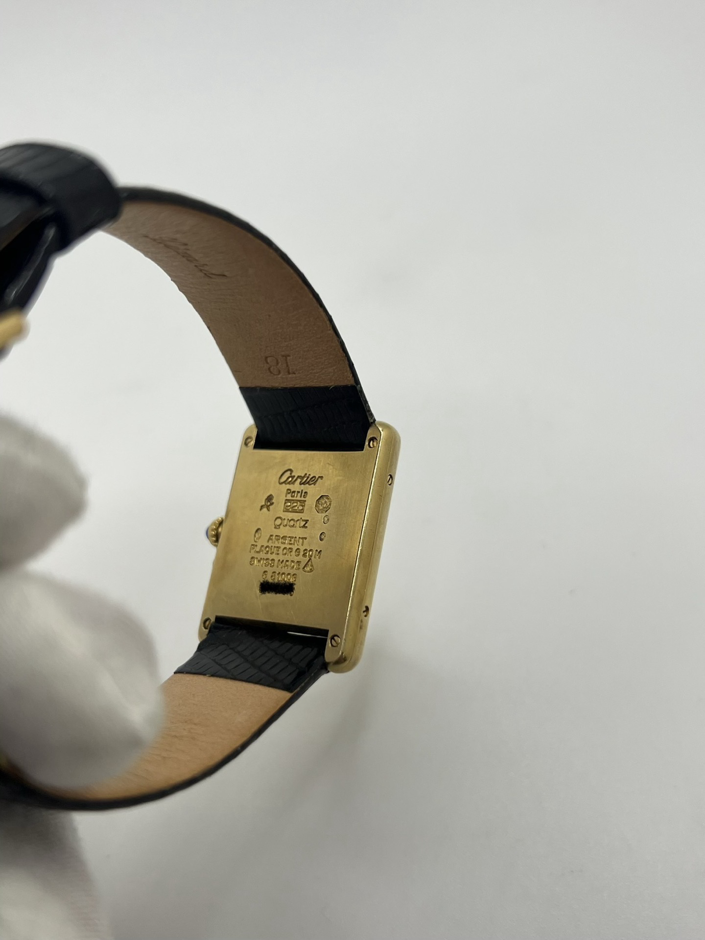 Cartier Tank Must Vermeil Grand Modèle